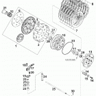 660 LC4 RALLYE ENGINE Kupplung clutch 660