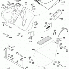 660 LC4 RALLYE CHASSIS Tank, sitzbank, seitentanks tank, seat, side tank 660