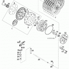 660 LC4 RALLYE ENGINE Kupplung clutch 660 99