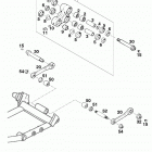 400/540 SXC, 620 SX CHASSIS Pro lever anlenkung pro lever system 400 / 540 / 620 99