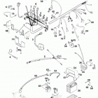 640 DUKE CHASSIS Kabelstrang, elektrik wiring harness, elecrtic 640 99