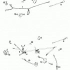 250/300/380 SX, MXC, EXC, EGS CHASSIS Kabelstrang exc wiring harness exc 250 / 300 / 380 99