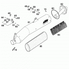 400/620 SUPER COMPETITION CHASSIS Silencer 400 / 620 99