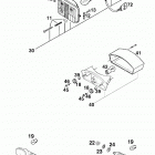 400/540 SXC, 620 SX CHASSIS Scheinwerfer,blinker australien head light,flasher 400 /...