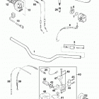 640 DUKE CHASSIS Lenker, armaturen handlebar, controls 640 99