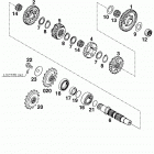 400/620 LC4 ENGINE Getriebe ii transmission ii 400 / 620 99