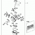 50 SXR PRO JUNIOR ENGINE Vergaser dell orto carburetor 50 sxr adventure 99