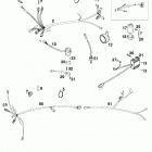 400/540 SXC, 620 SX CHASSIS Kabelstrang australien wiring harness 400 / 540 99