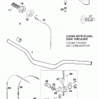 400/620 SUPER COMPETITION CHASSIS Lenker, armaturen handlebar, controls 400 / 620 99