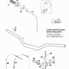 400/540 SXC, 620 SX CHASSIS Lenker, armaturen handlebar, controls 400 / 540 / 620 99