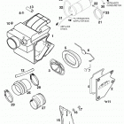 400/620 R/XC e CHASSIS Luftfilterkasten air filter box 400 / 620 98