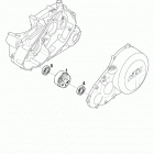 640 LC4-E/mil ENGINE Ausgleichswelle balancer shaft 640 98