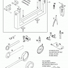 250/300 380 ENGINE Spezialwerkzeuge special tools 250 / 300 / 380 98