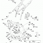 400/640 LC4 CHASSIS Rahmen, ausleger frame, sub frame 400 / 620 / 640 98