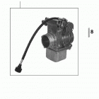 400/620 R/XC e ENGINE Vergaser qwik silver ii carburetor qwik silver ii 400 / ...