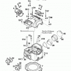 620 LC4 COMPETITION ENGINE Zylinderkopf cylinder head 620 98