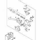 125 Sting CHASSIS Handbremszylinder hand brake cylinder 125 98