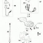 400/640 LC4 CHASSIS Tacho, befestigung speedometer, support 400 / 620 / 640 ...