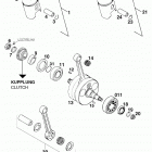 250/300 380 ENGINE Kurbelwelle, kolben crankshaft, piston 250 / 300 / 380 9...