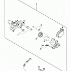 400/620 R/XC e CHASSIS Bremszange hinten brake caliper rear 400 / 620 98