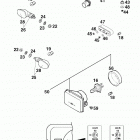 400/640 LC4 CHASSIS Flasher,rear-head light 400 / 620 / 640 98