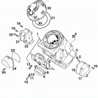 250/300 380 ENGINE Zylinder cylinder 250 / 300 / 380 98