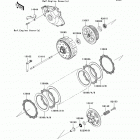 KX450F (KX450-EAF) Сцепление