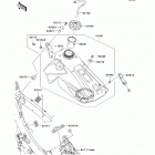 KX450F (KX450-EAF) Топливный бак