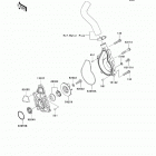 Ninja 650R (EX650-C9F) Водяной насос