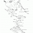 Ninja 650R (EX650-C9F) Боковые обтекатели