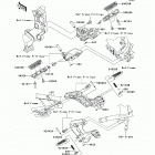 Concours 14 ABS (ZG1400-CAF) Подножки