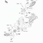 KX450F (KX450-EAF) Подножки