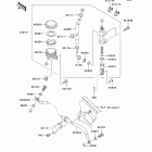 Versys (KLE650-CAF) Задний торм цилиндр