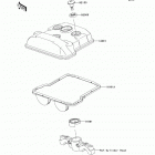 KX450F (KX450-EAF) Крышка головки цилиндров
