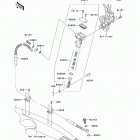 KX450F (KX450-EAF) Задний торм цилиндр