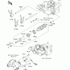 Vulcan 1700 Classic (VN1700-E9FA) Валы и вилки переключения передач