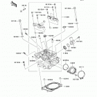 KX450F (KX450-EAF) Головка цилиндра