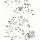 ER-6n (ER650-CAF) Капот и облицовка