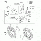 Versys (KLE650-CBF) Передний тормоз