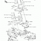 Versys (KLE650-CAF) Обтекатель сидения