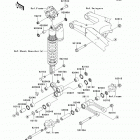 KX450F (KX450-EAF) Задняя подвеска