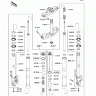 Versys (KLE650-CBF) Передняя вилка