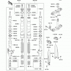 KX85 (KX85-ABF) Передняя вилка