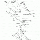 ER-6n (ER650-C9F) Боковые обтекатели