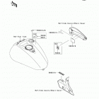 Vulcan 2000 Classic LT (VN2000-J9F) Наклейки предупреждения