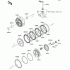 KLX140  (KLX140-A9F) Сцепление