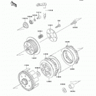 KX65  (KX65-A6F) Сцепление