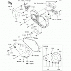 Vulcan 2000 Classic LT (VN2000-J9F) Левая крышка двигателя