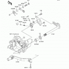 KX450F  (KX450-E9F) Механизм переключения передач
