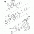 KX100  (KX100-D7F) Задняя ступица колеса